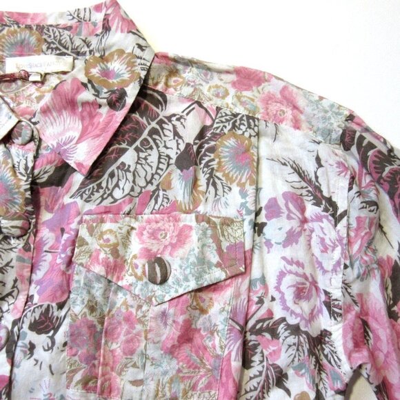 NWT LoveShackFancy Morellia Jumpsuit in Dew Drop Floral Cotton 1-Piece XS $395 - Picture 6 of 11